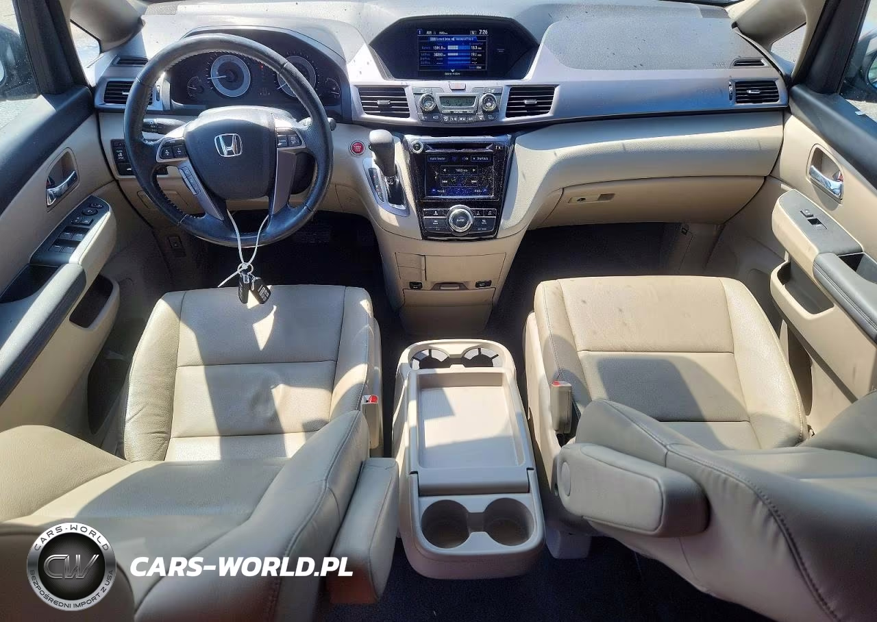 2017 Honda Odyssey Exl VIN:5FNRL5H6XHB015042 - 8