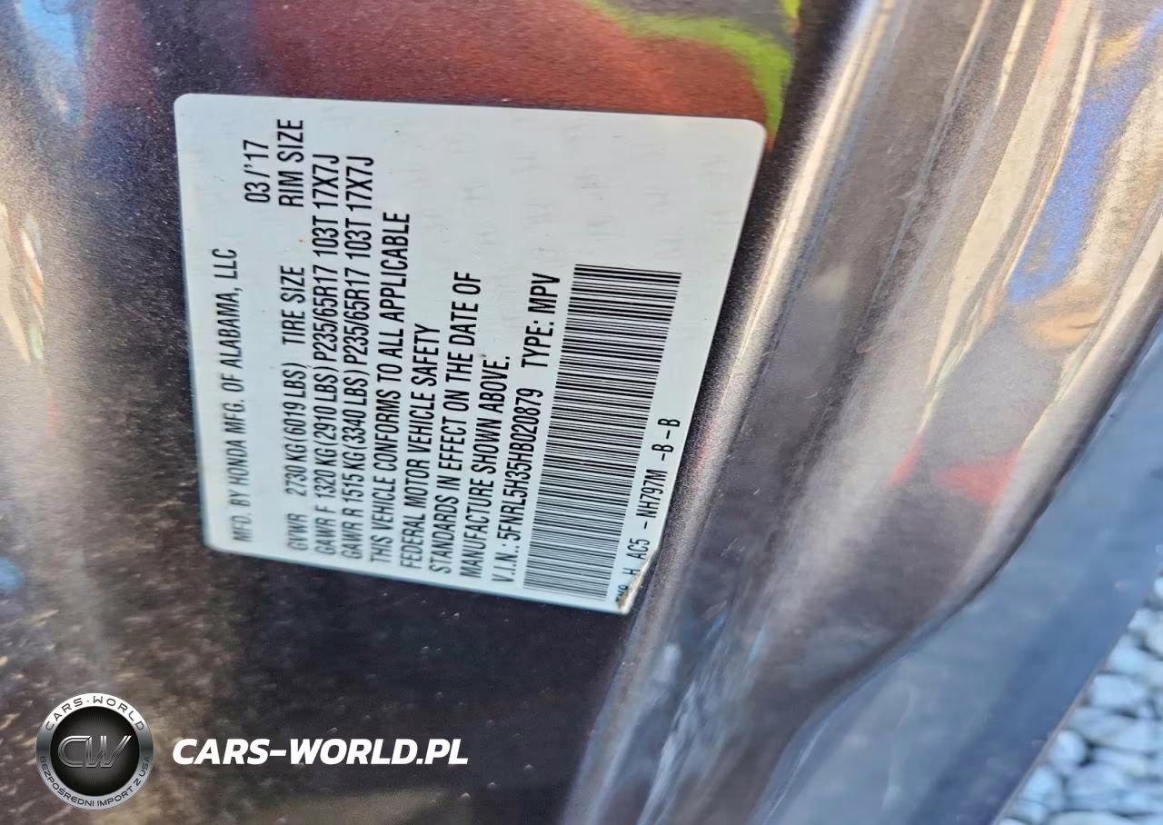 2017 Honda Odyssey Se VIN:5FNRL5H35HB020879 - 13