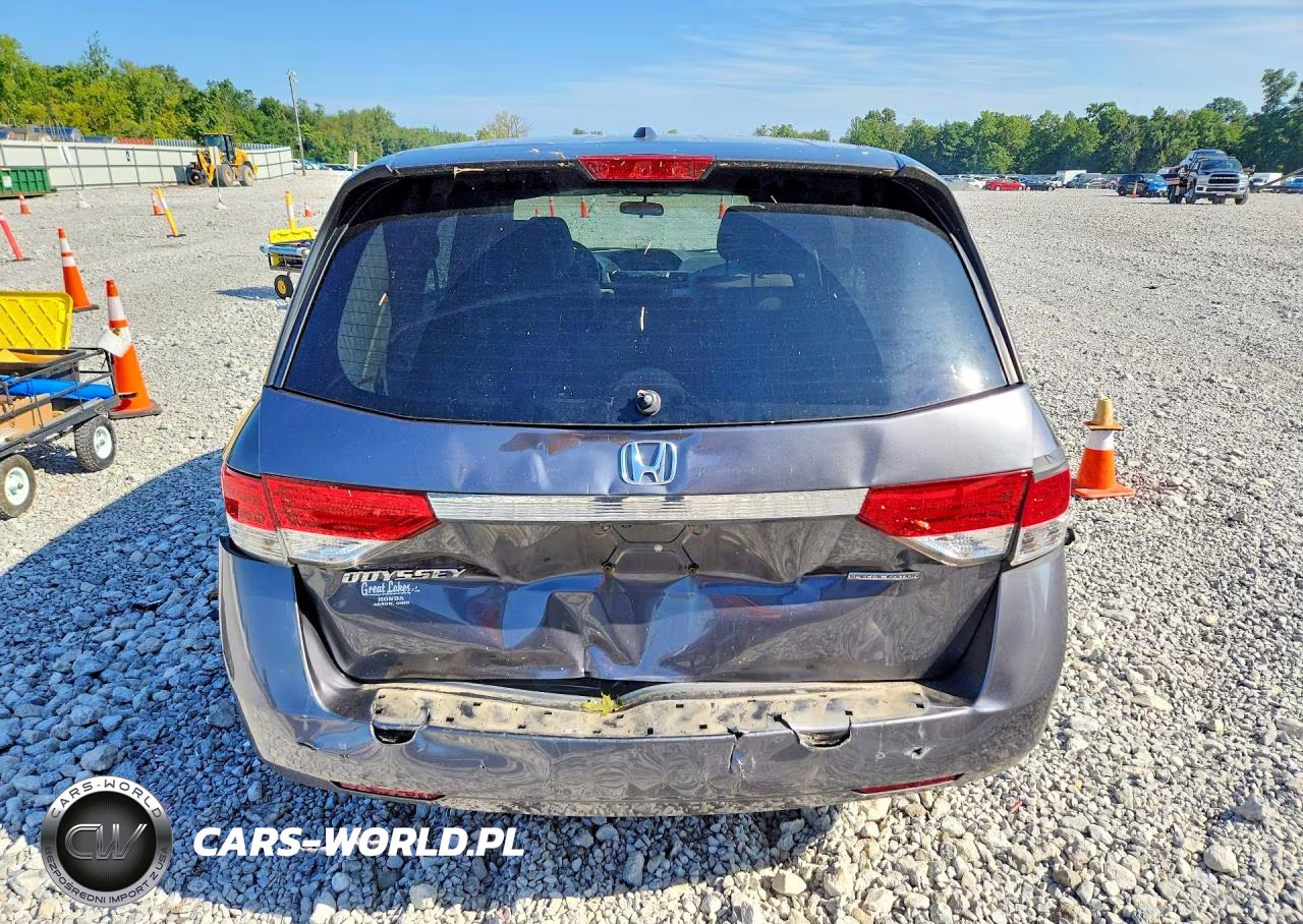 2017 Honda Odyssey Se VIN:5FNRL5H35HB020879 - 6