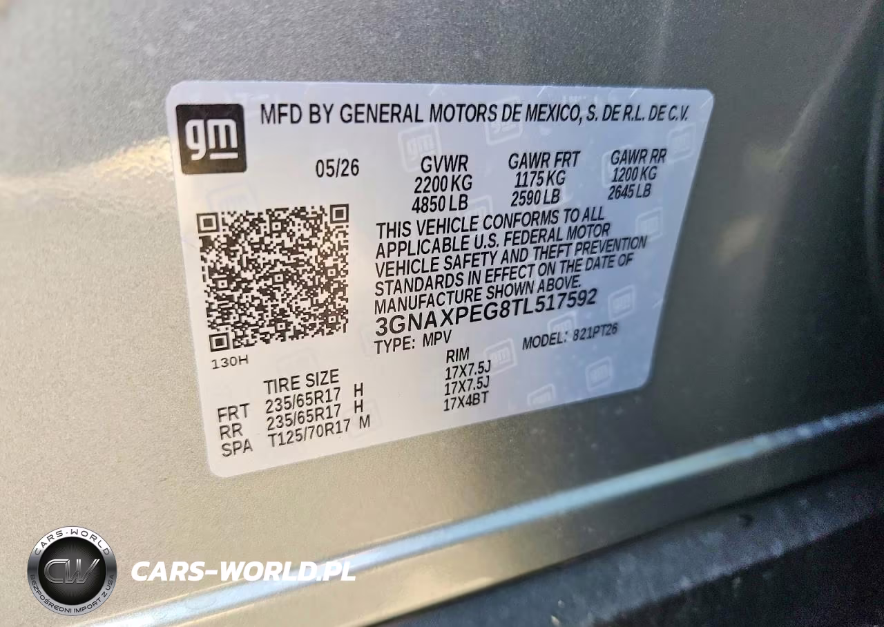 2026 Chevrolet Equinox Lt VIN:3GNAXPEG8TL517592 - 13