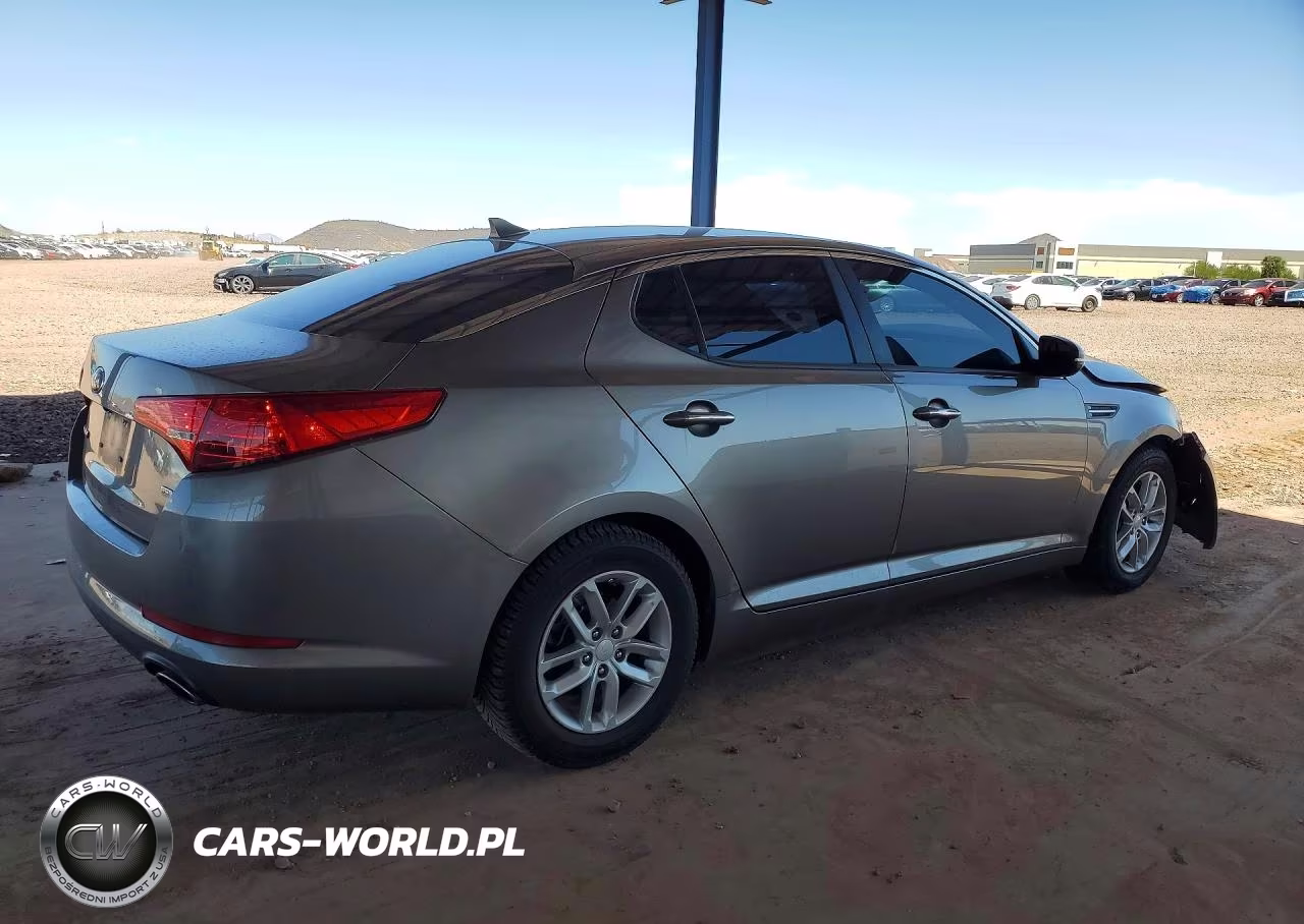 2013 Kia Optima Lx VIN:5XXGM4A7XDG117451 - 3