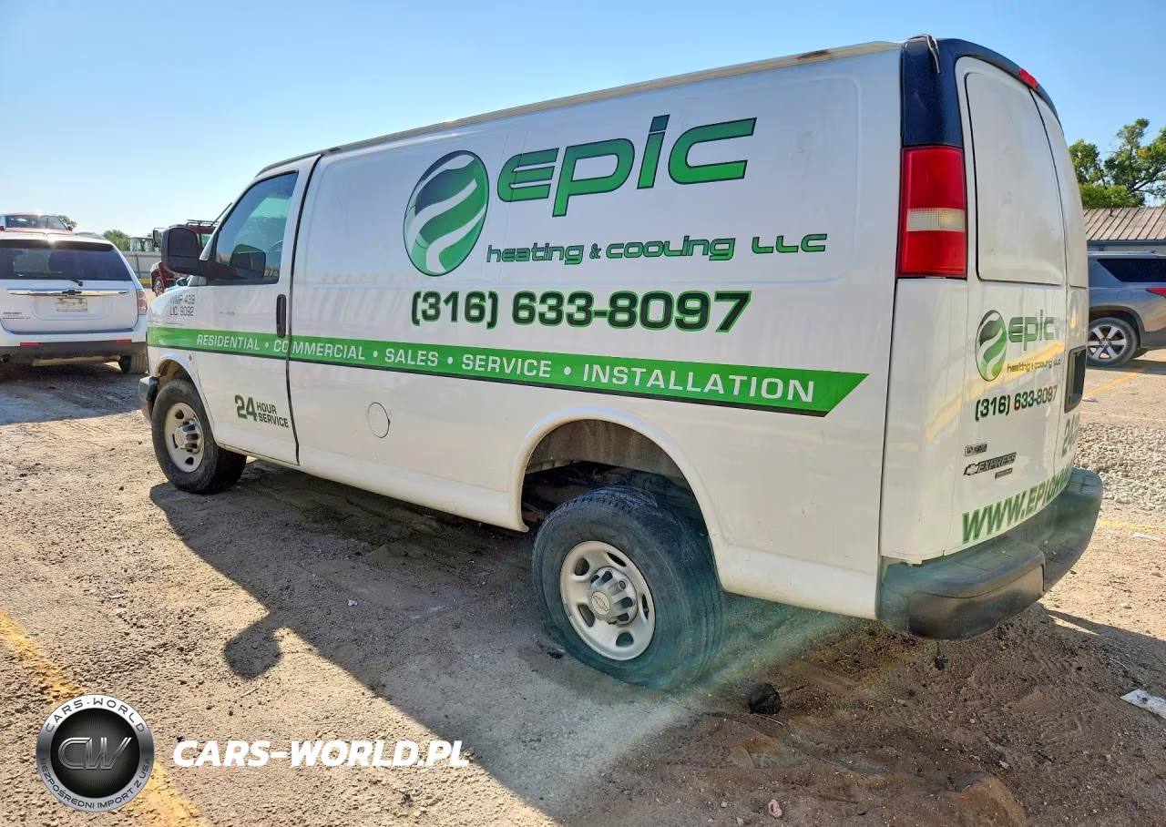 2011 Chevrolet Express 2500 Delivery Van VIN:1GCWGFBA1B1105416 - 2