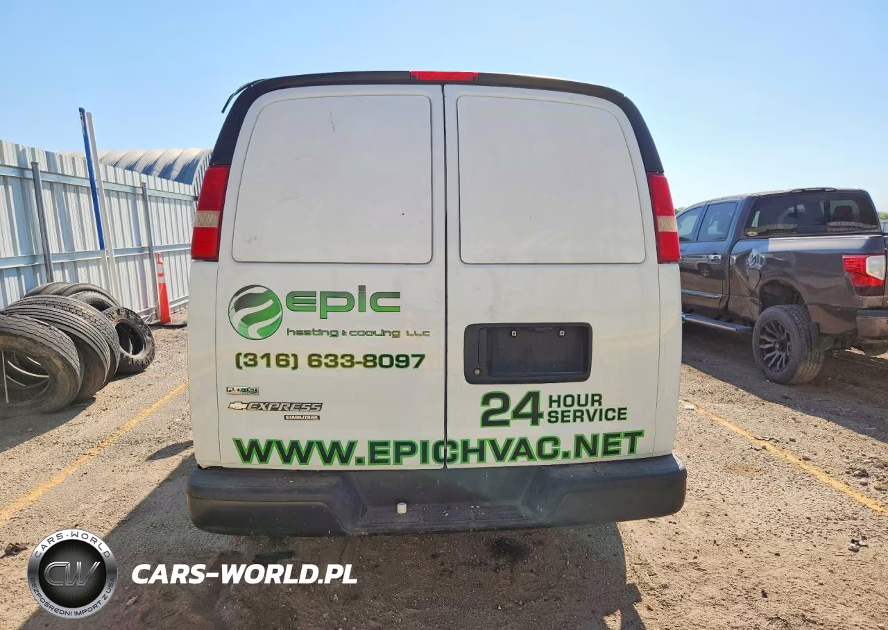 2011 Chevrolet Express 2500 Delivery Van VIN:1GCWGFBA1B1105416 - 6