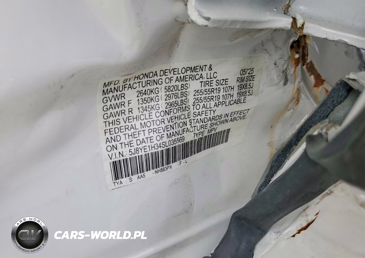 2025 Acura Mdx VIN:5J8YE1H34SL035569 - 13