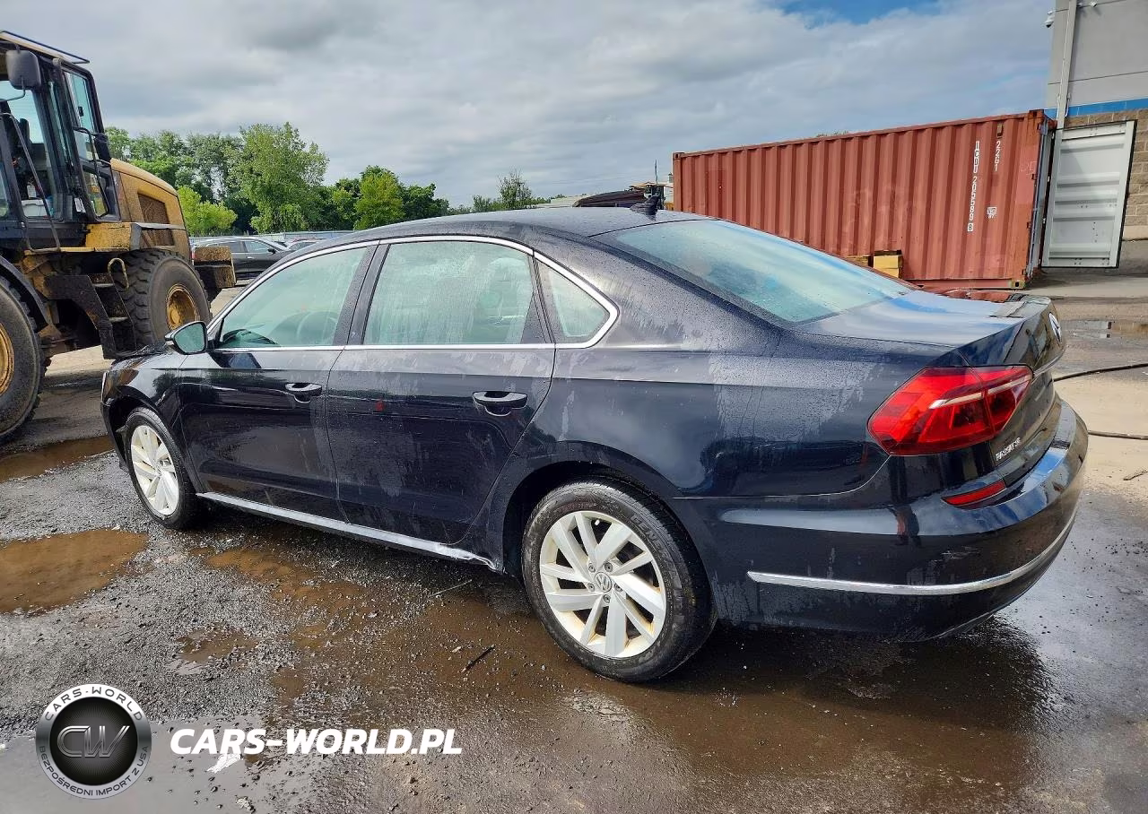2018 Volkswagen Passat Se VIN:1VWBA7A35JC002671 - 2