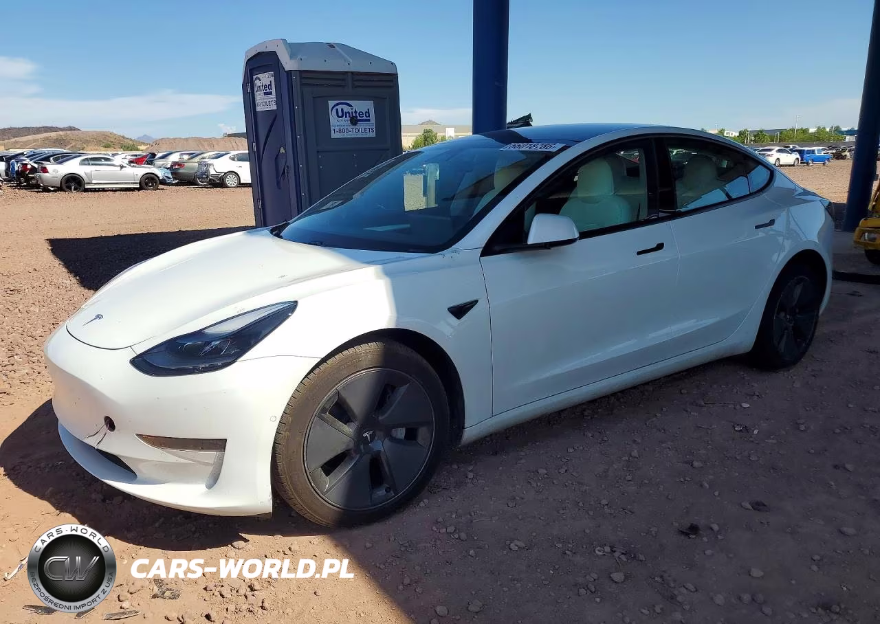2021 Tesla Model 3 VIN:5YJ3E1EA9MF973214 - 1