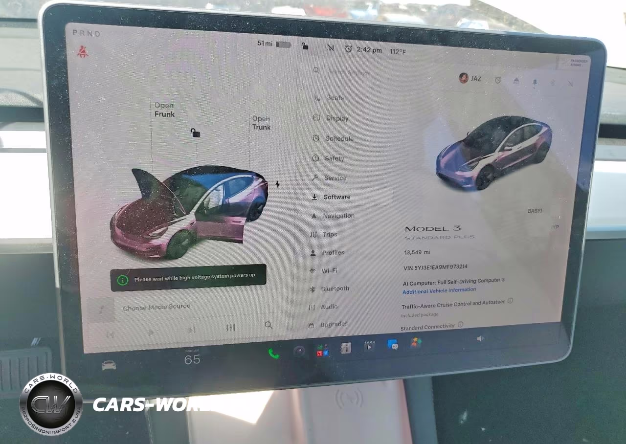 2021 Tesla Model 3 VIN:5YJ3E1EA9MF973214 - 9