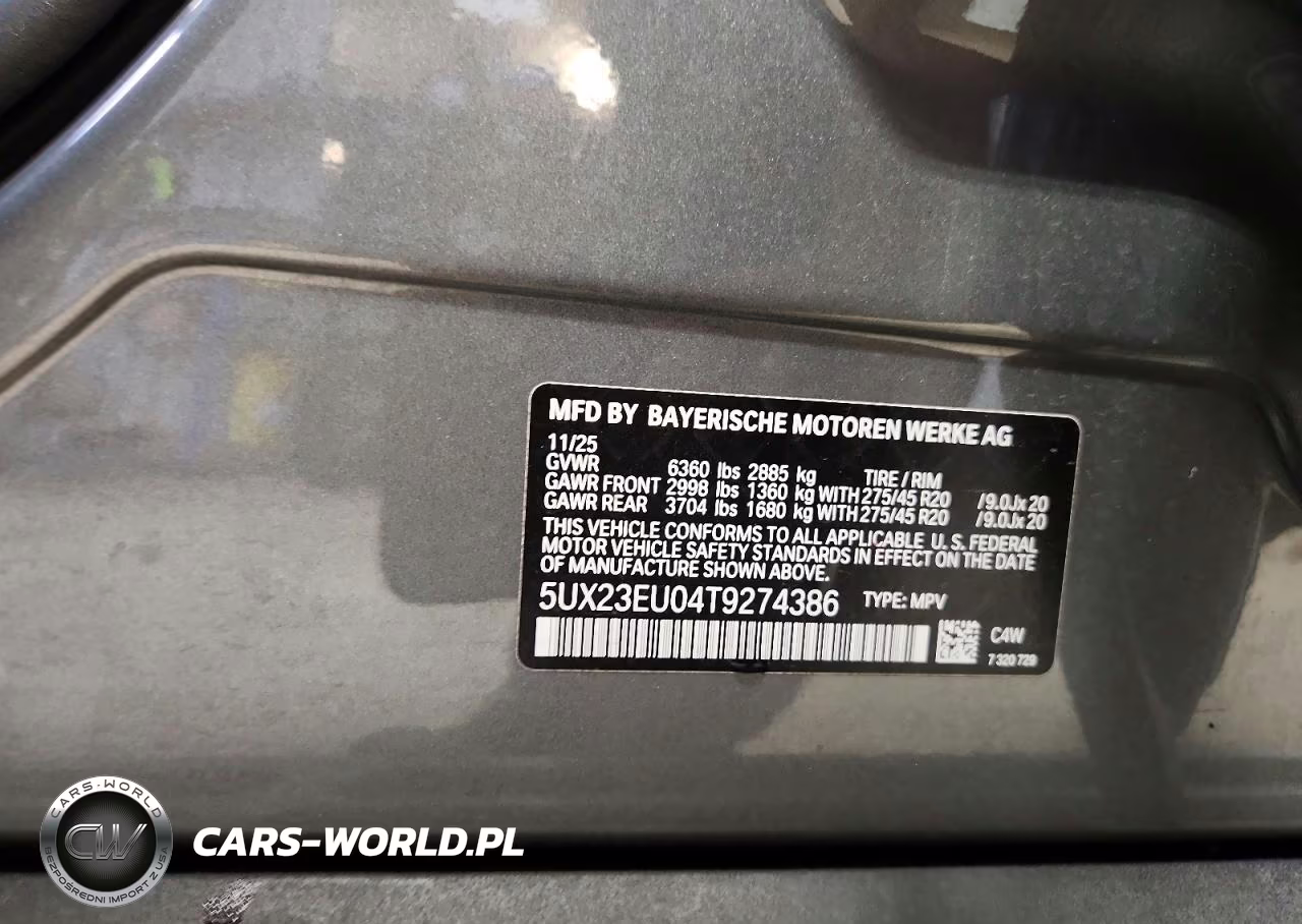 2026 BMW X5 xDrive40I VIN:5UX23EU04T9274386 - 13