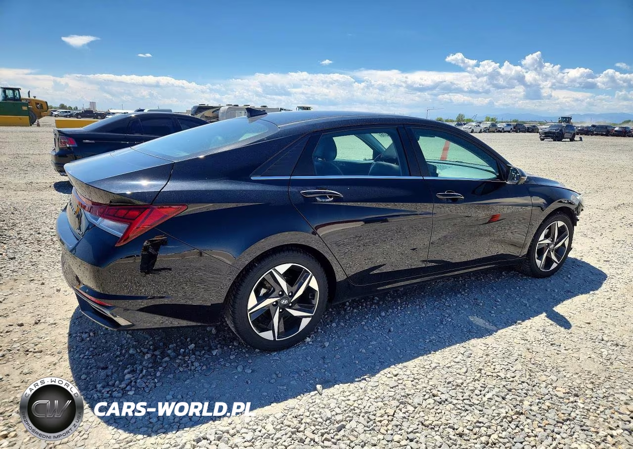 2021 Hyundai Elantra Limited VIN:5NPLP4AG9MH026214 - 3