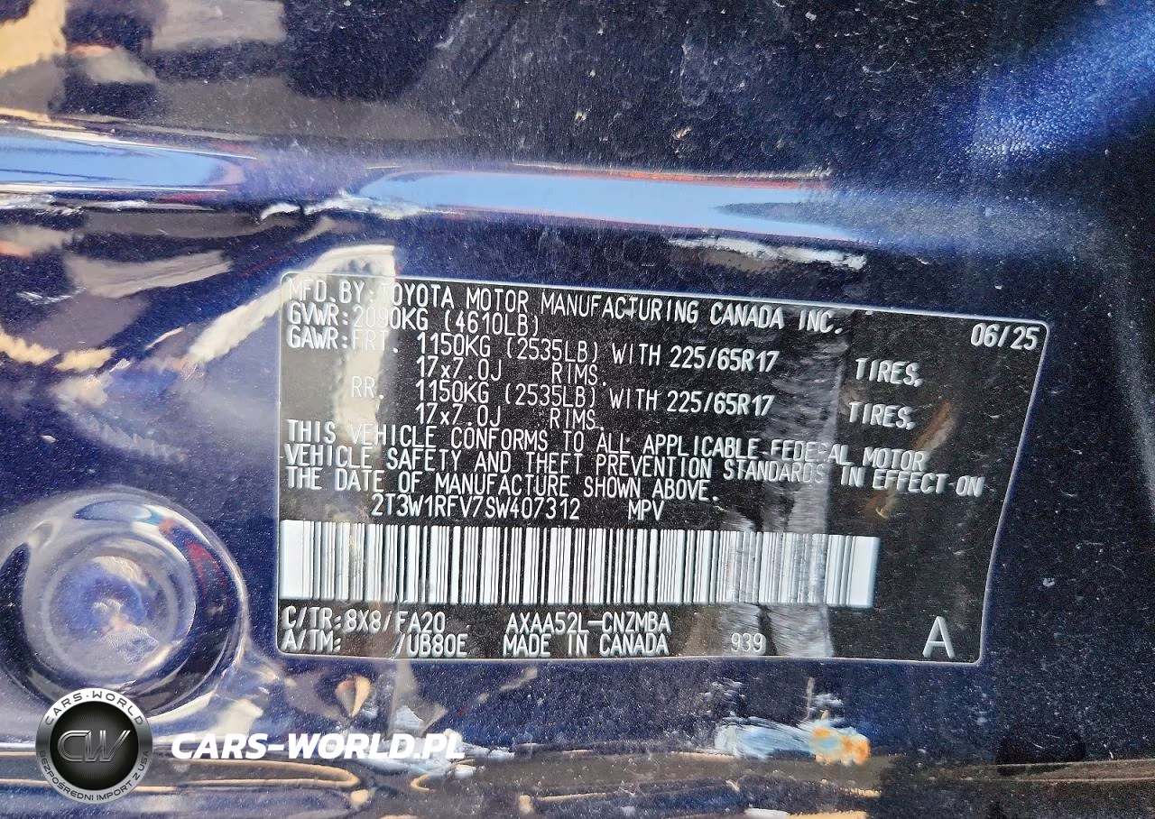 2025 Toyota Rav4 Xle VIN:2T3W1RFV7SW407312 - 13