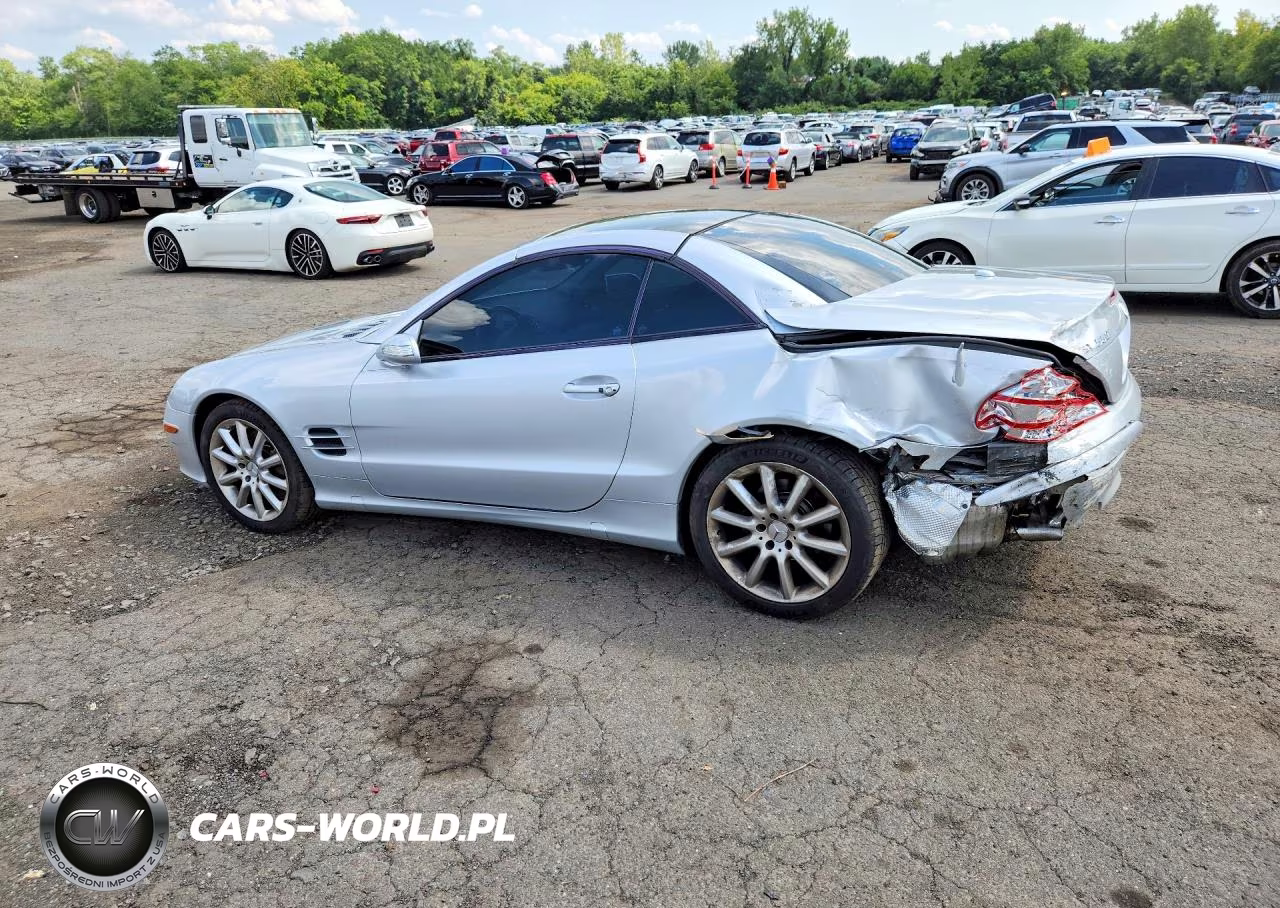 2007 Mercedes-Benz Sl 550 VIN:WDBSK71F67F127307 - 2