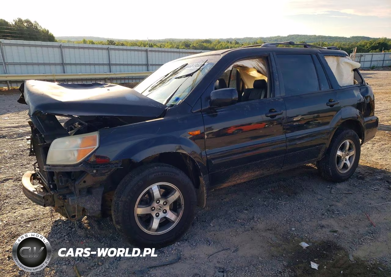 2007 Honda Pilot Exl VIN:5FNYF18677B024808 - 1
