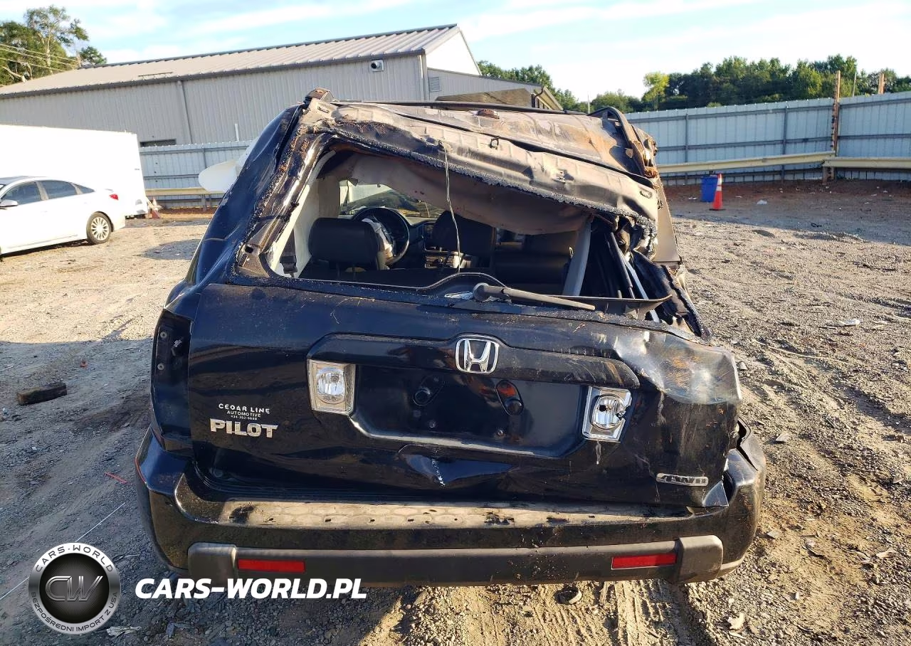 2007 Honda Pilot Exl VIN:5FNYF18677B024808 - 6