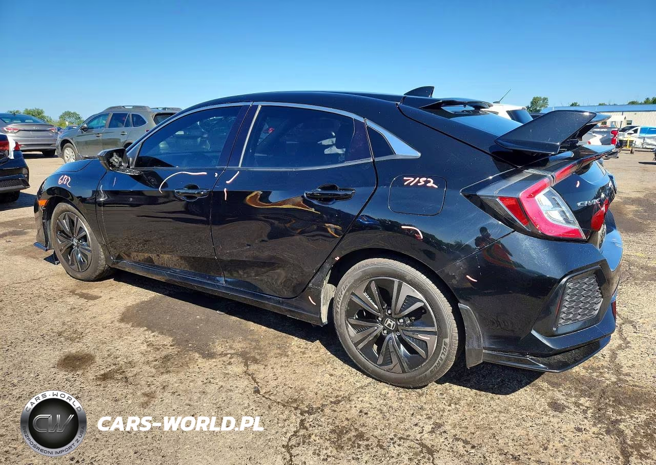 2017 Honda Civic Ex VIN:SHHFK7H51HU408581 - 2