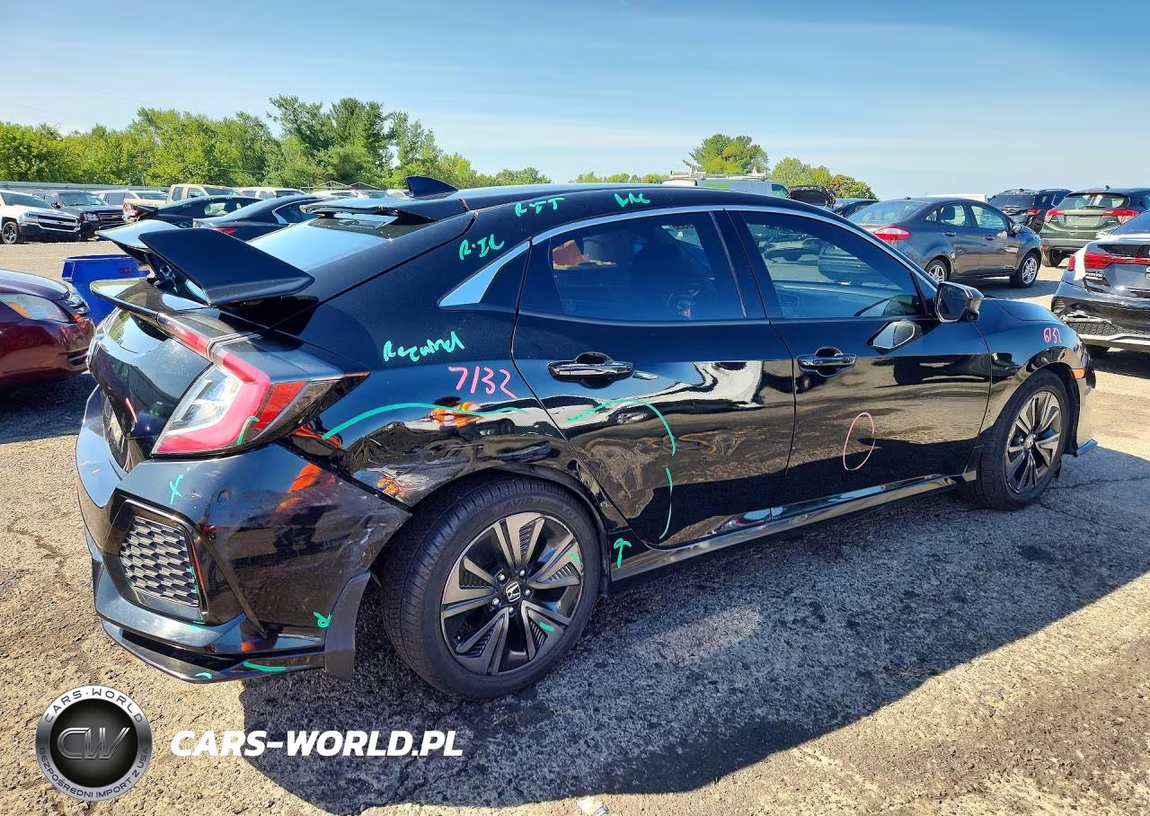 2017 Honda Civic Ex VIN:SHHFK7H51HU408581 - 3