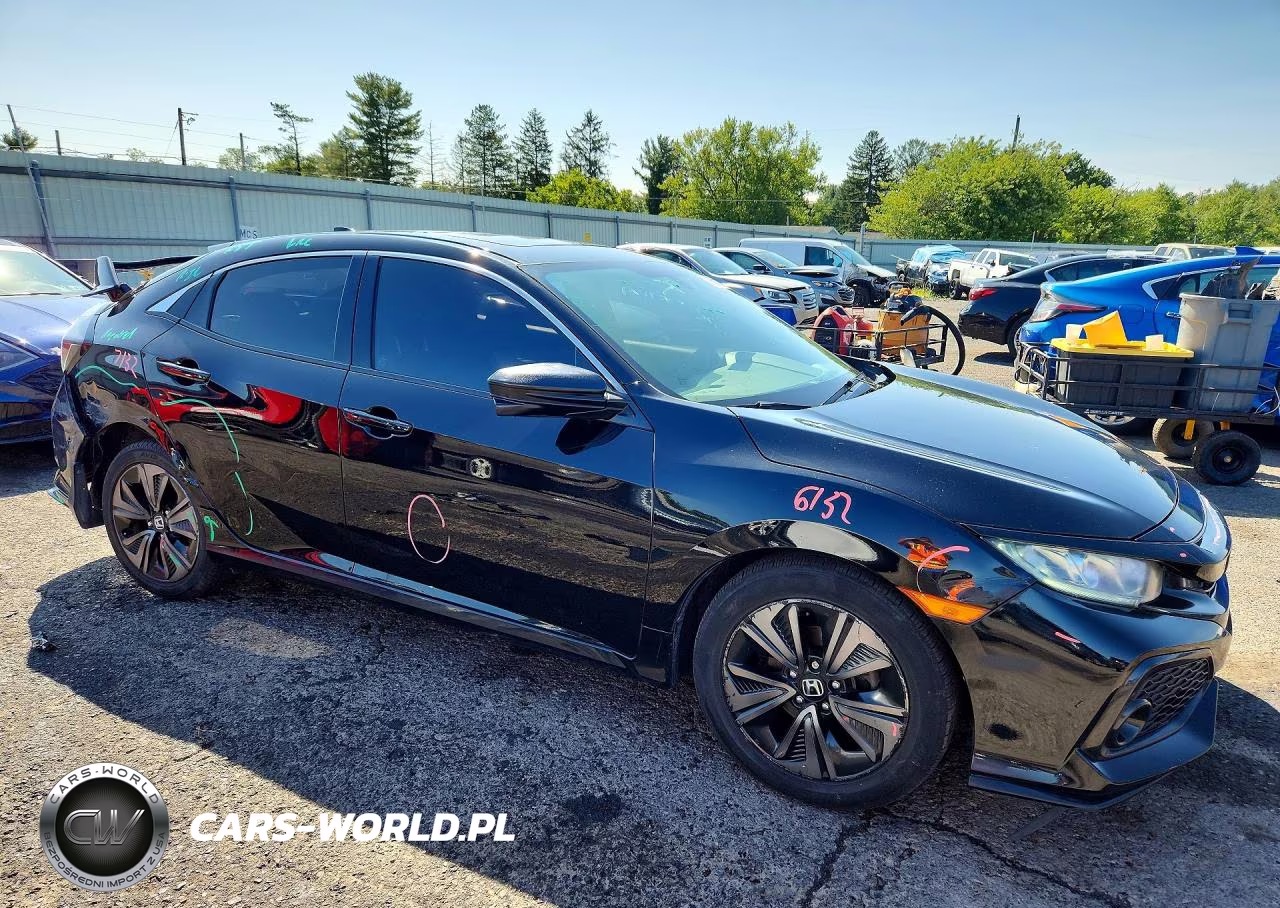 2017 Honda Civic Ex VIN:SHHFK7H51HU408581 - 4
