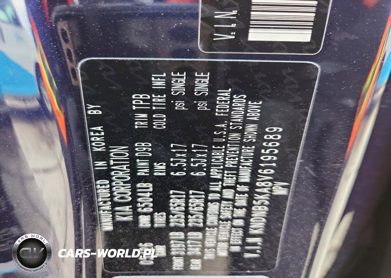 2027 Kia Carnival Lxs VIN:KNDNB5KA8V6195689 - 13