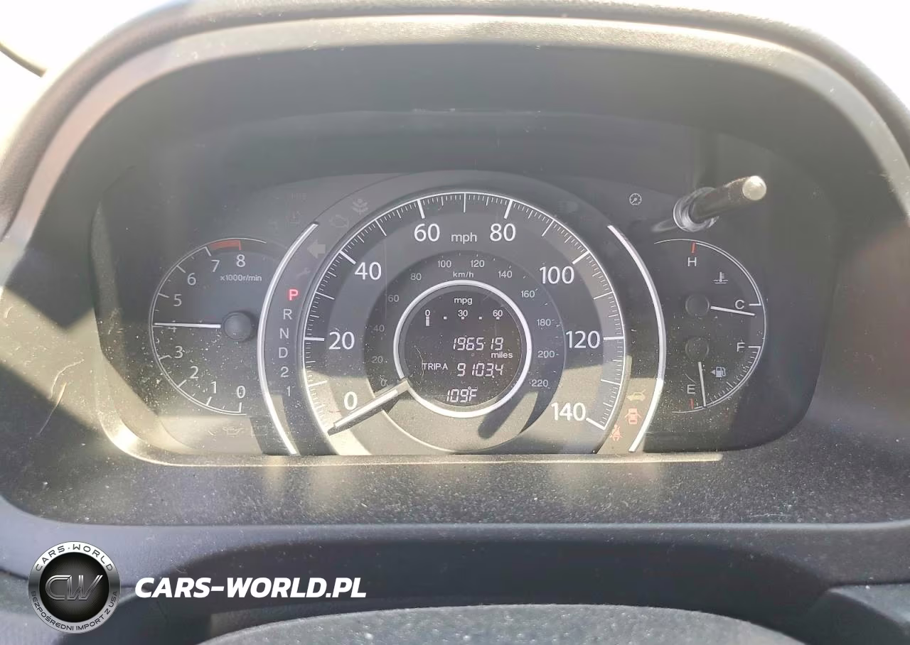 2013 Honda Cr-V Lx VIN:5J6RM3H32DL030076 - 9