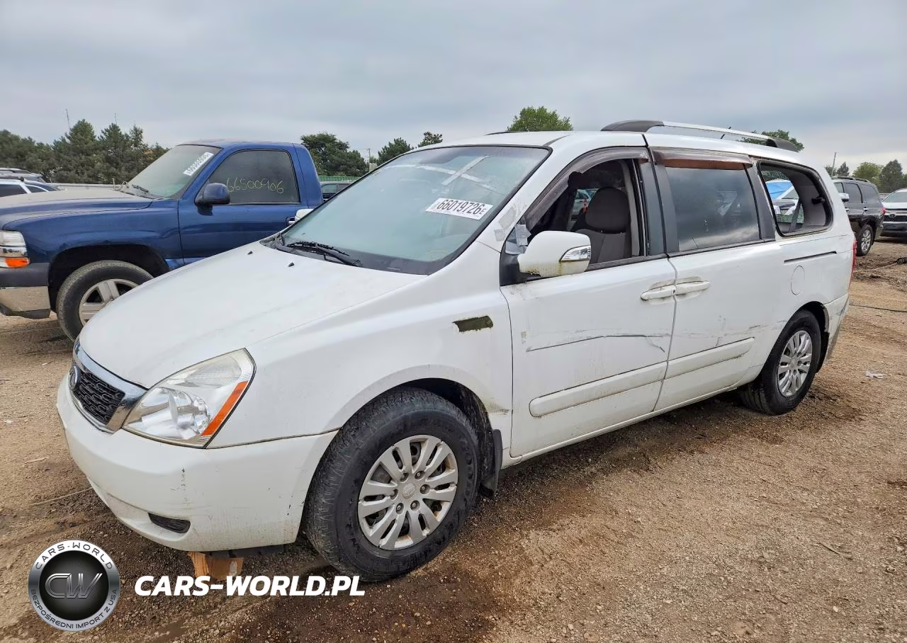 2011 Kia Sedona Lx VIN:KNDMG4C77B6365854 - 1