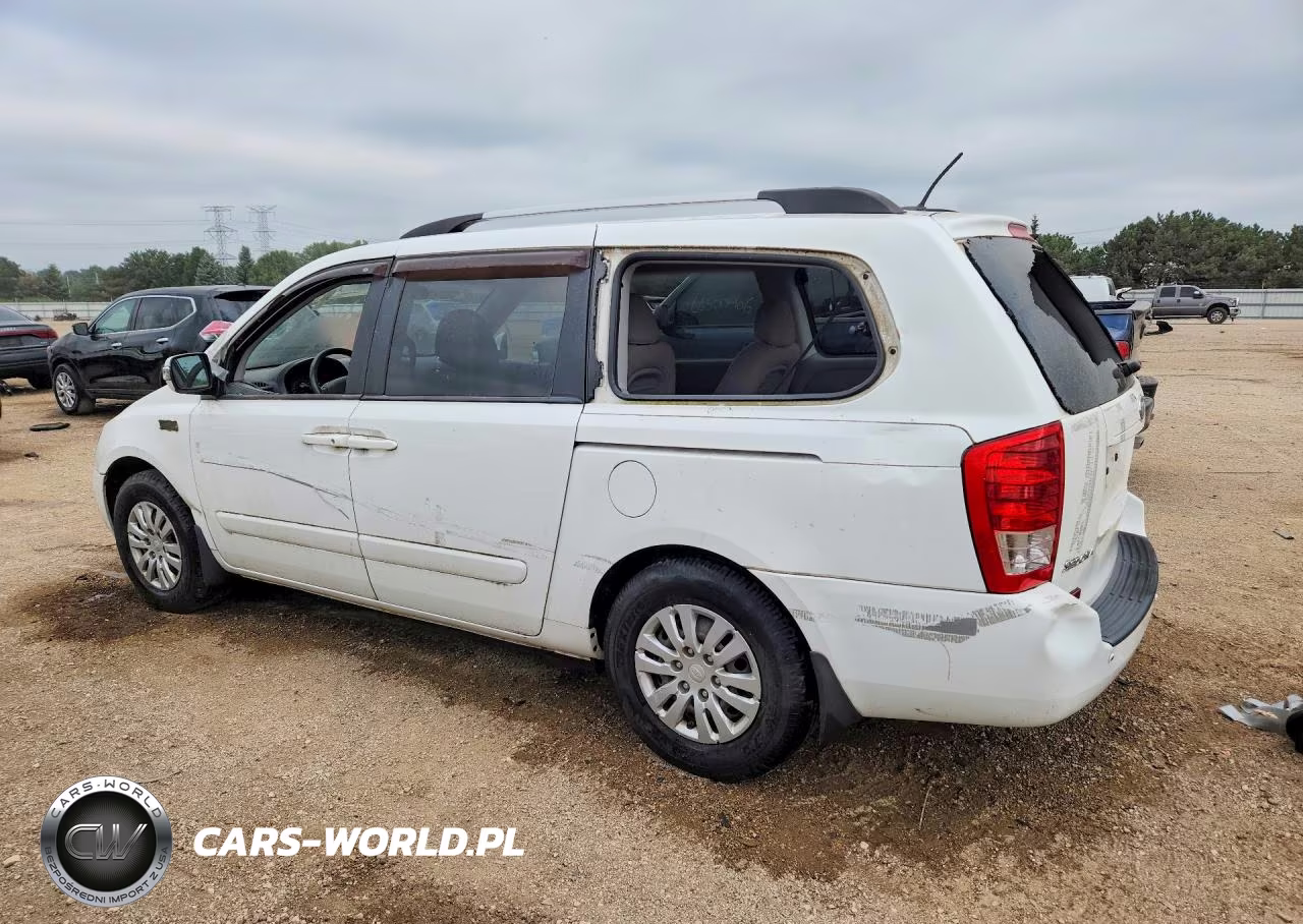 2011 Kia Sedona Lx VIN:KNDMG4C77B6365854 - 2