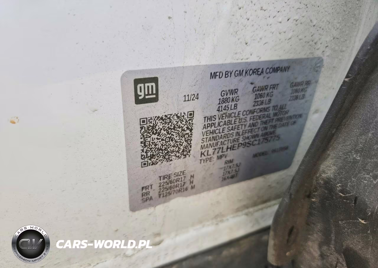 2025 Chevrolet Trax 1Lt VIN:KL77LHEP9SC175775 - 12