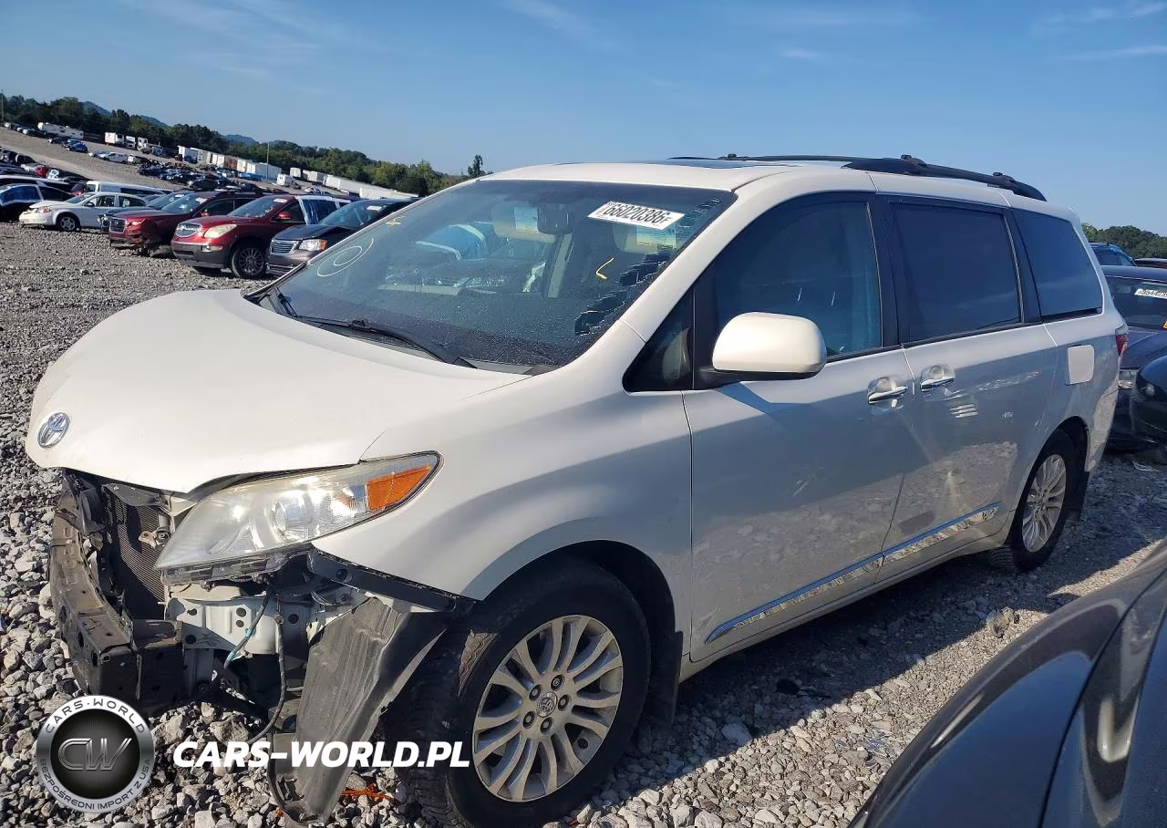 2016 Toyota Sienna Xle 8-Passenger VIN:5TDYK3DC6GS705718 - 1