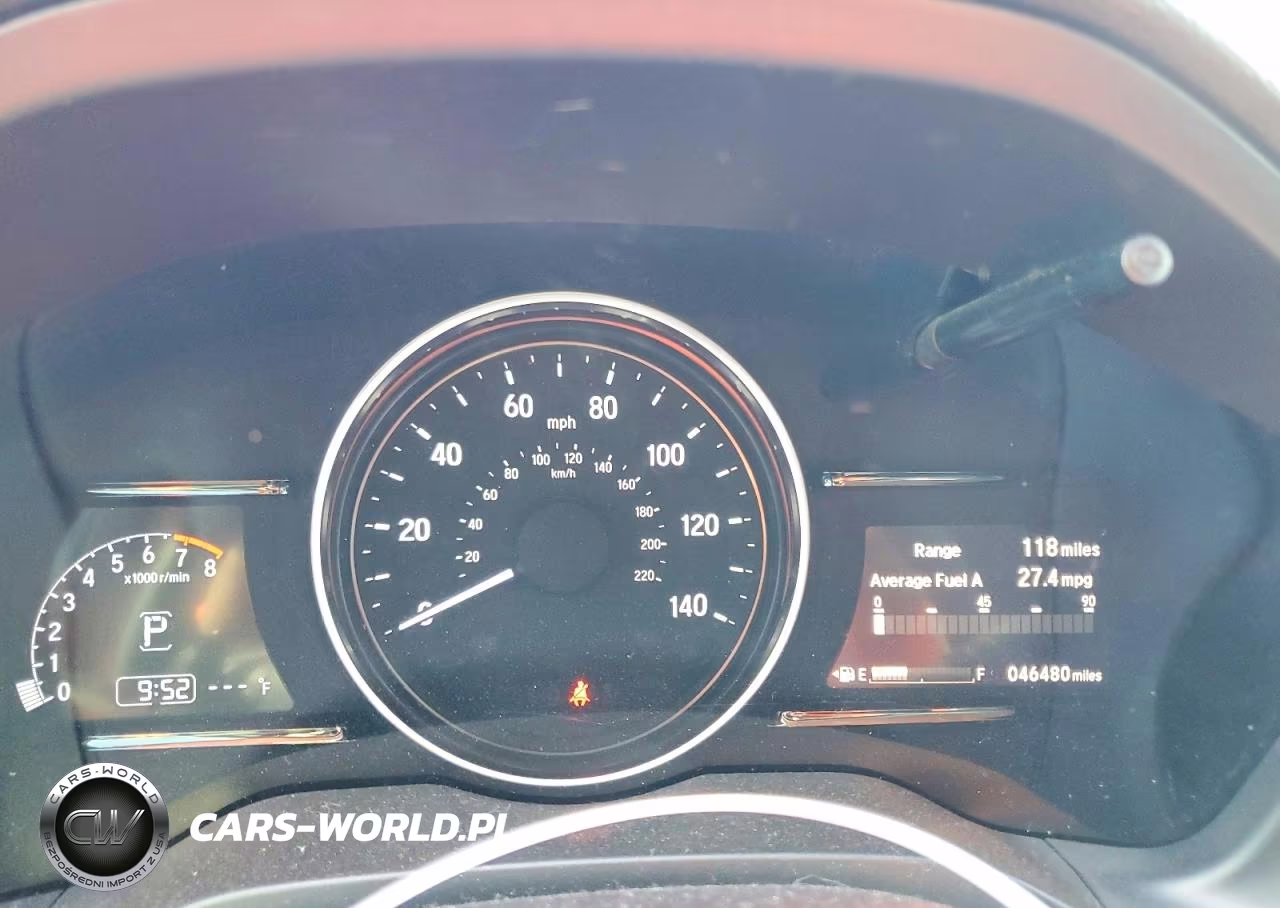2022 Honda Hr-V Exl VIN:3CZRU6H7XNM720811 - 9