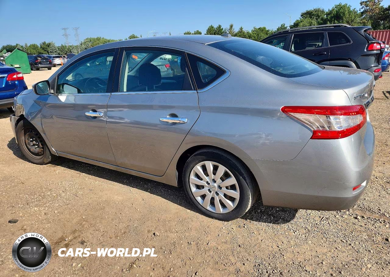 2013 Nissan Sentra S VIN:3N1AB7AP1DL611928 - 2