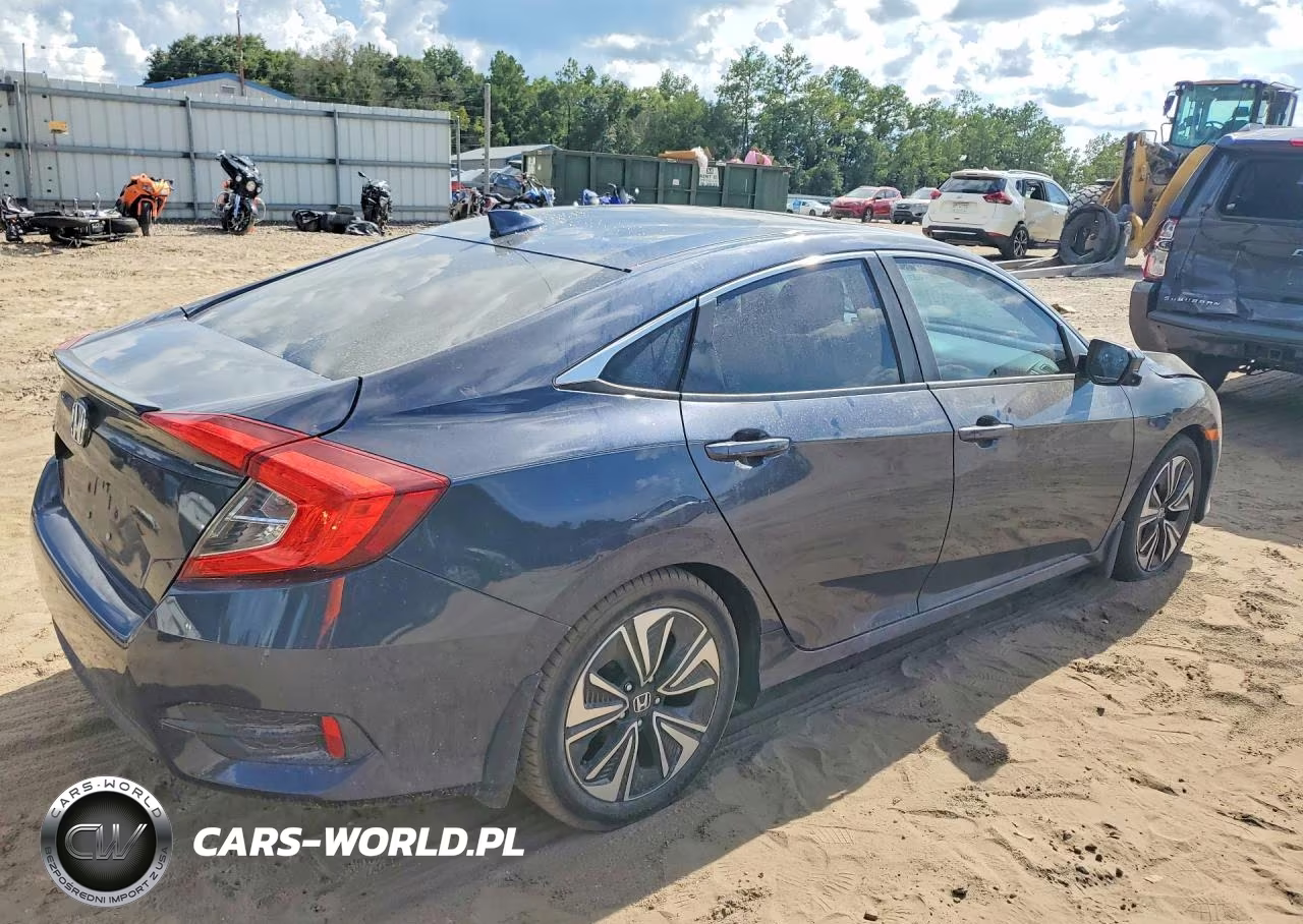 2017 Honda Civic Exl VIN:19XFC1F70HE000465 - 3