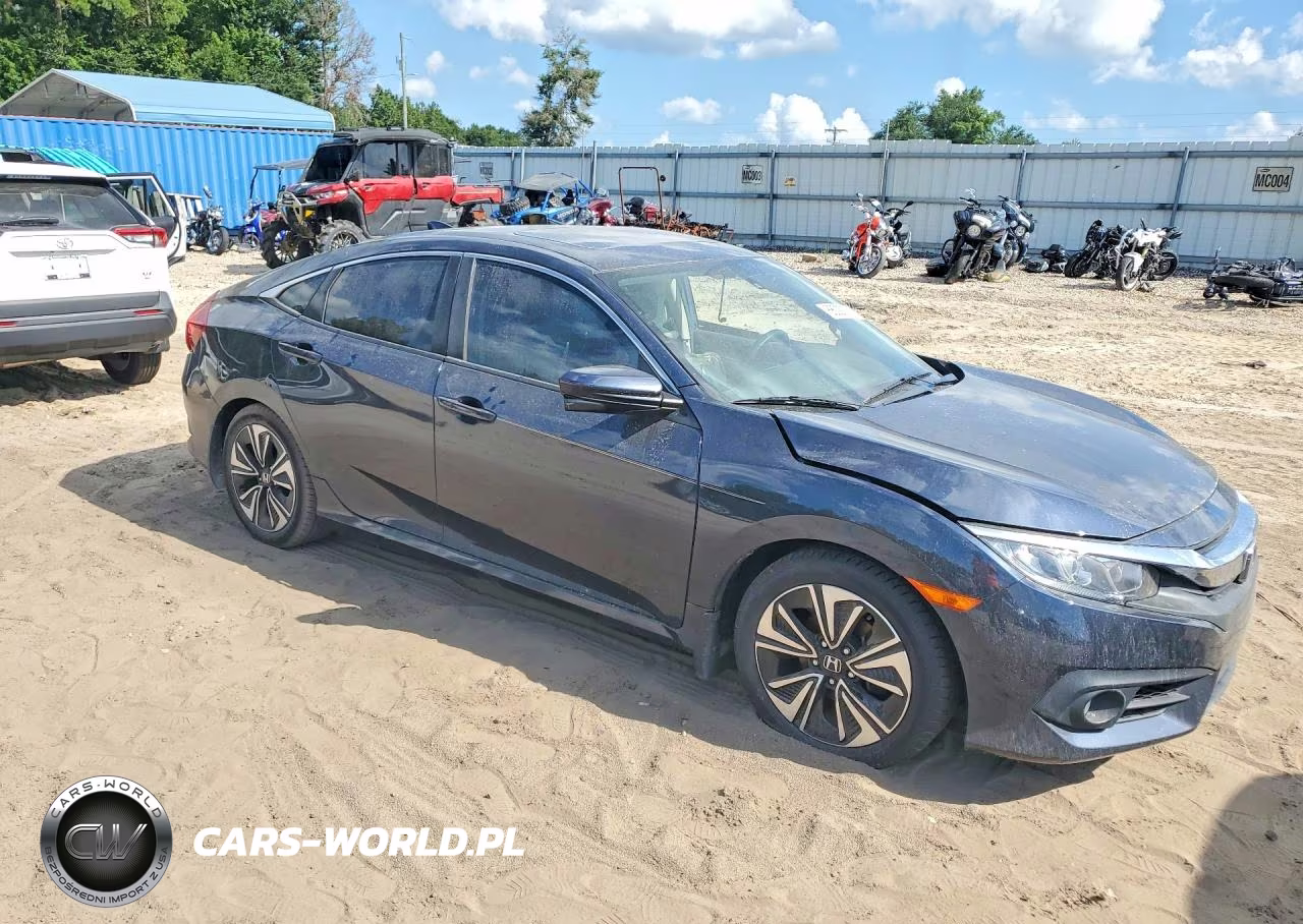 2017 Honda Civic Exl VIN:19XFC1F70HE000465 - 4