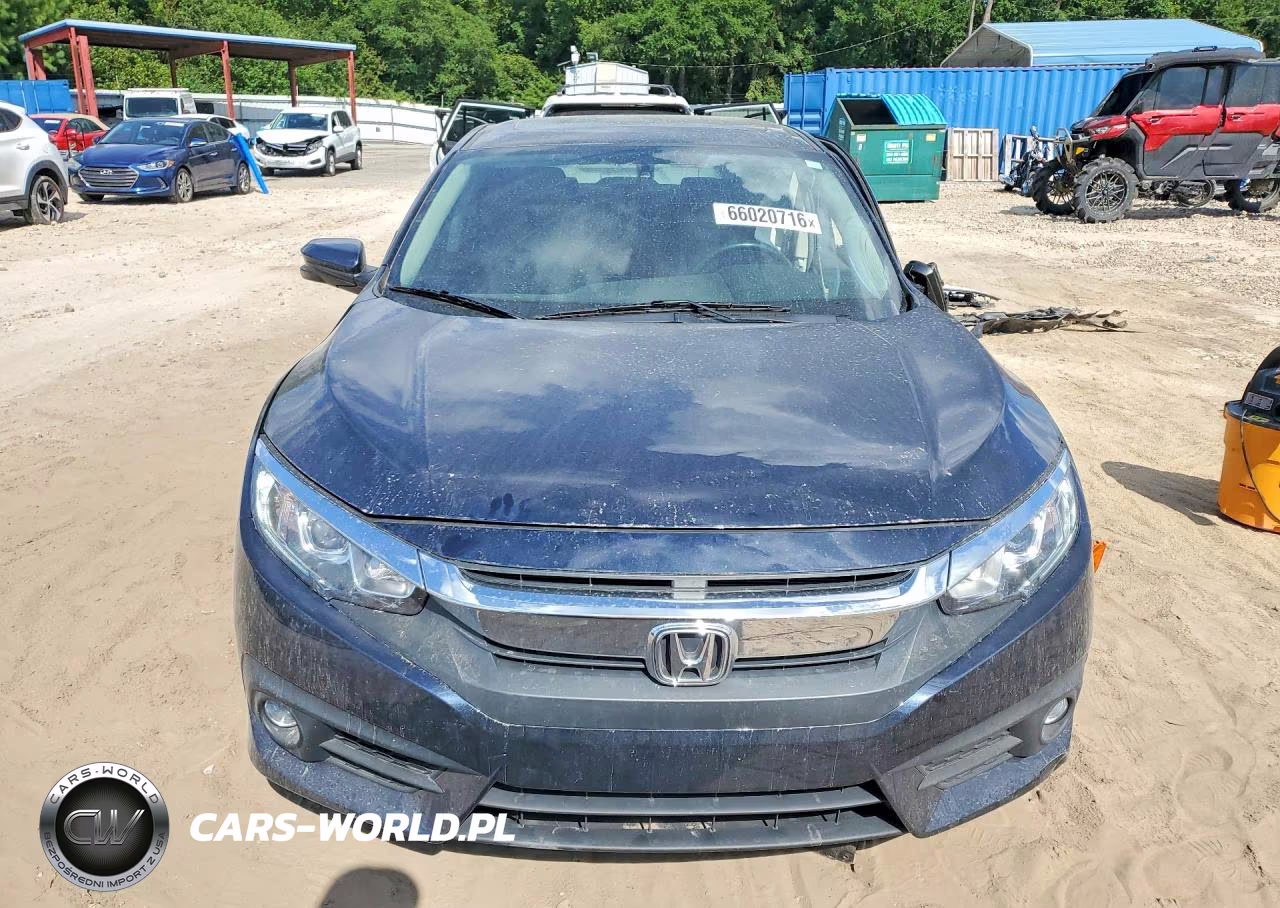 2017 Honda Civic Exl VIN:19XFC1F70HE000465 - 5