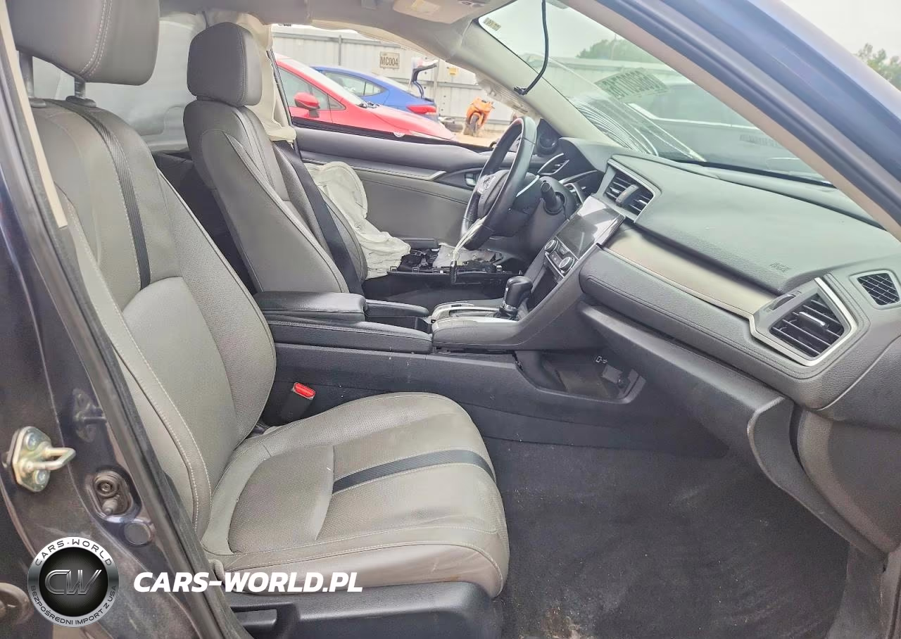 2017 Honda Civic Exl VIN:19XFC1F70HE000465 - 7