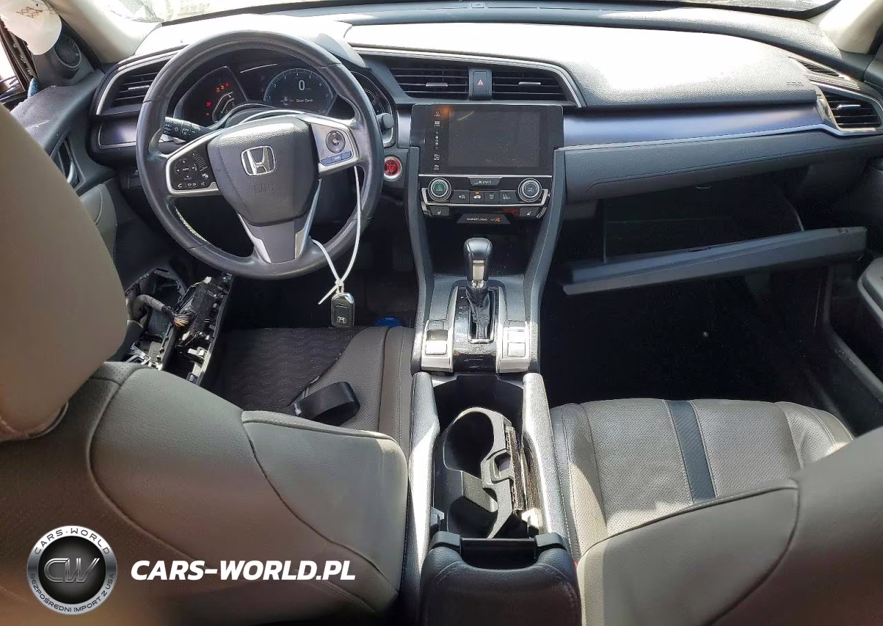 2017 Honda Civic Exl VIN:19XFC1F70HE000465 - 8
