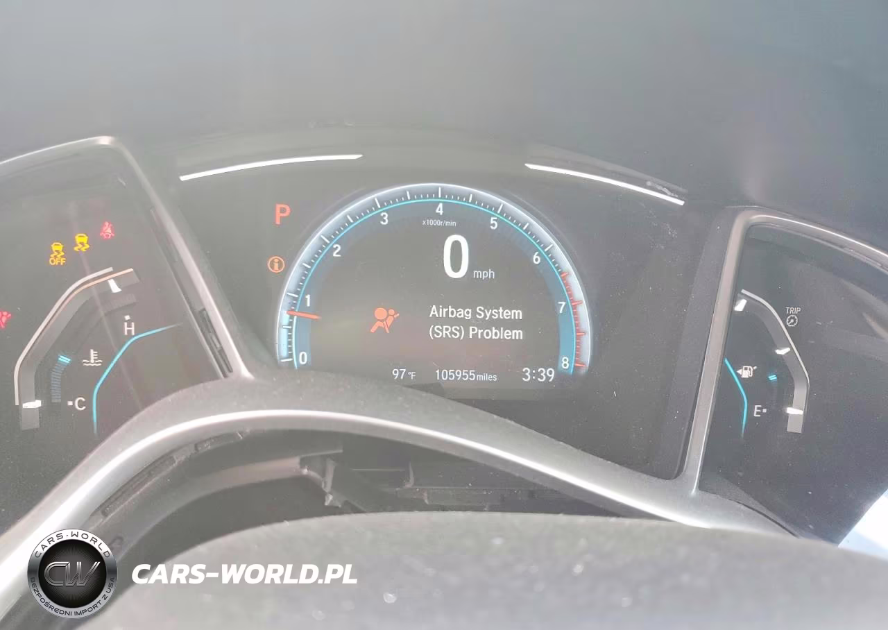 2017 Honda Civic Exl VIN:19XFC1F70HE000465 - 9