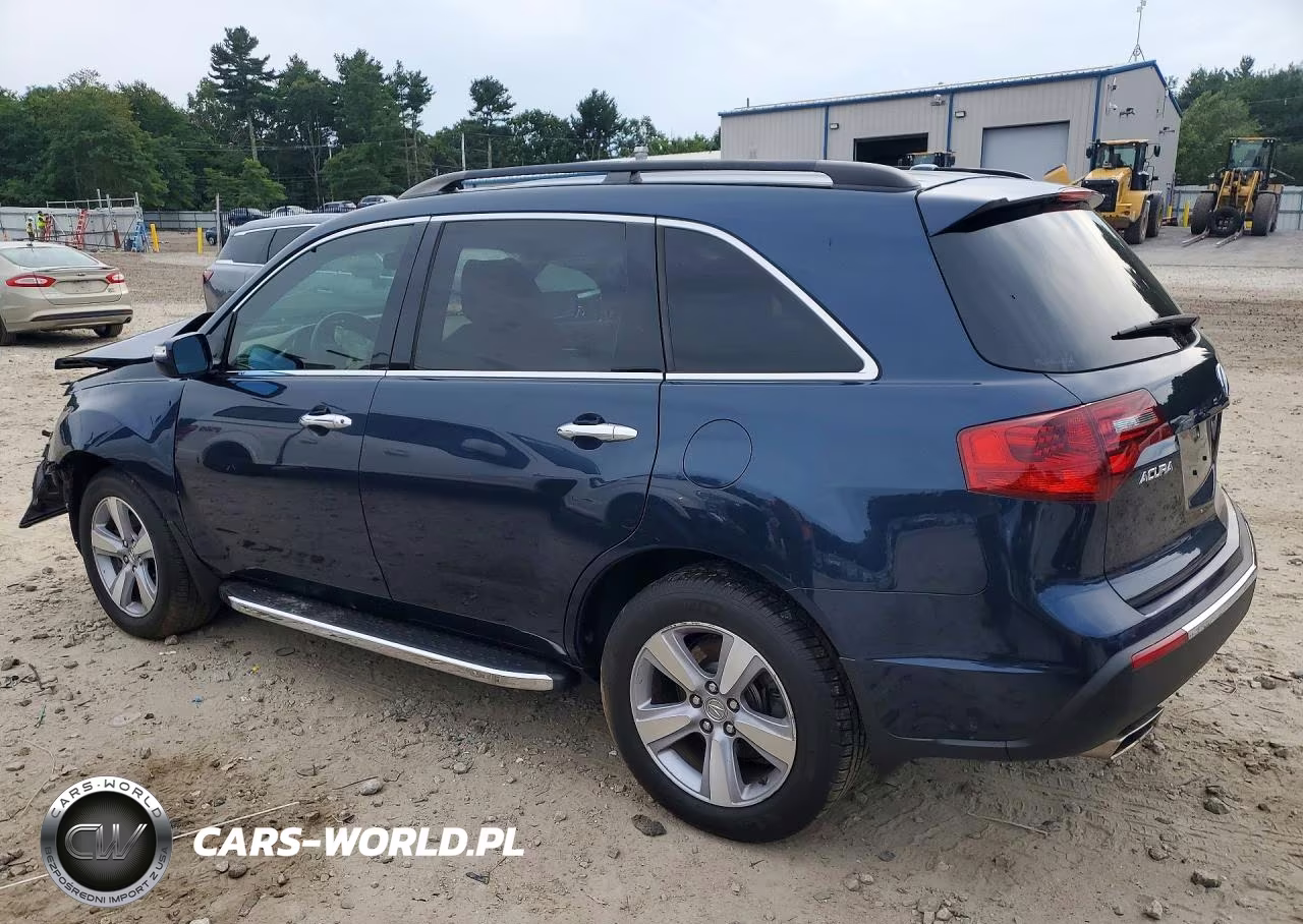 2012 Acura Mdx Technology VIN:2HNYD2H31CH540422 - 2
