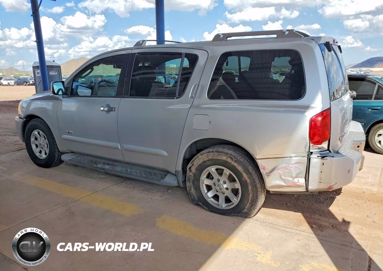 2006 Nissan Armada Se VIN:5N1AA08A56N725521 - 2