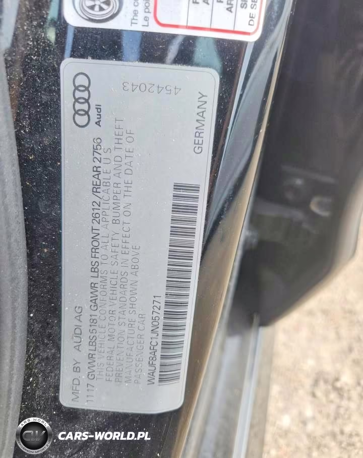 2018 Audi A6 Premium VIN:WAUF8AFC1JN057271 - 12