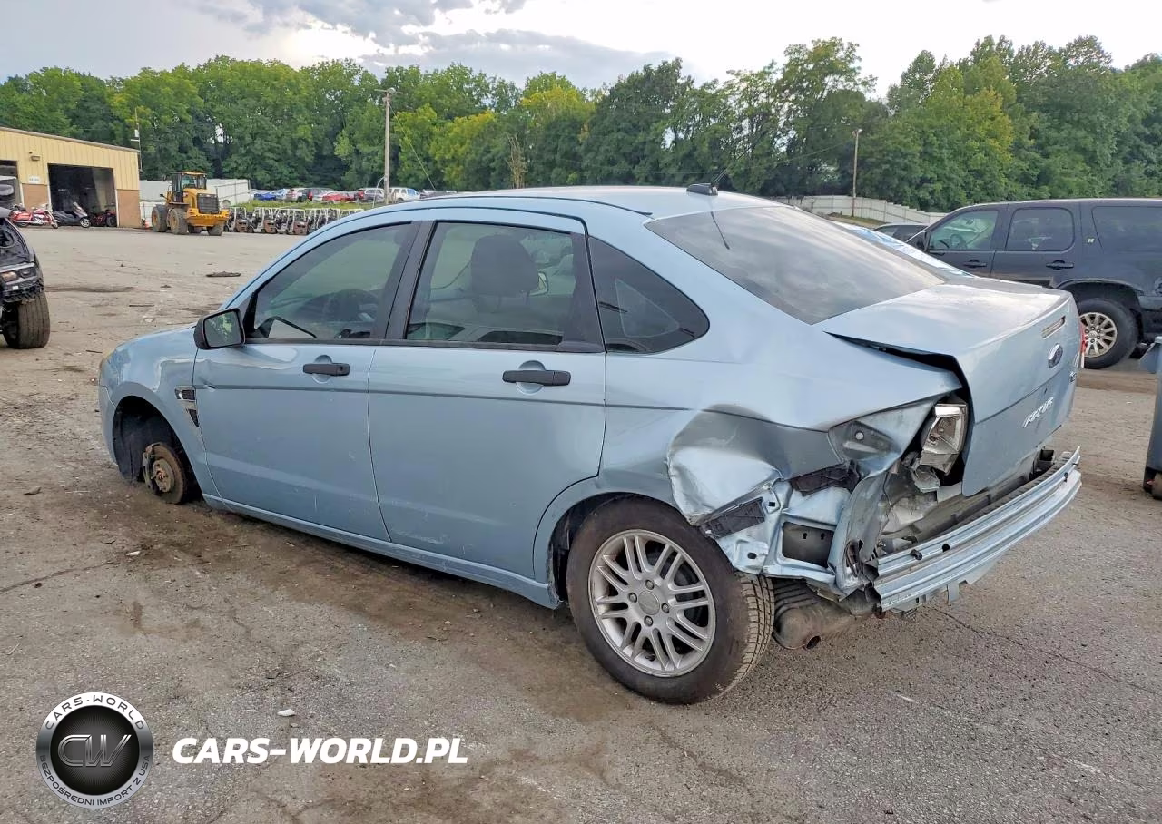 2008 Ford Focus Se VIN:1FAHP35N78W264643 - 2