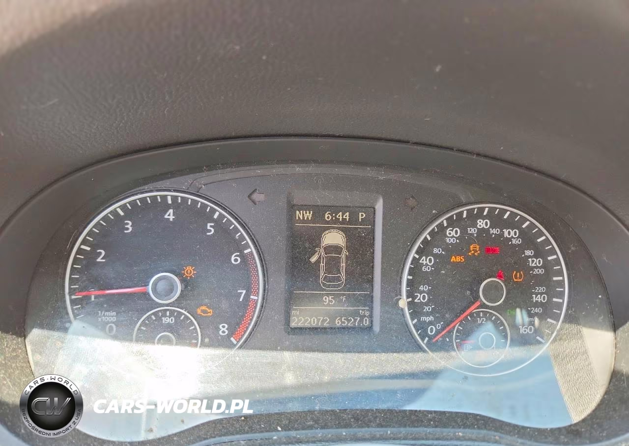 2013 Volkswagen Passat Se VIN:1VWBP7A34DC082287 - 9
