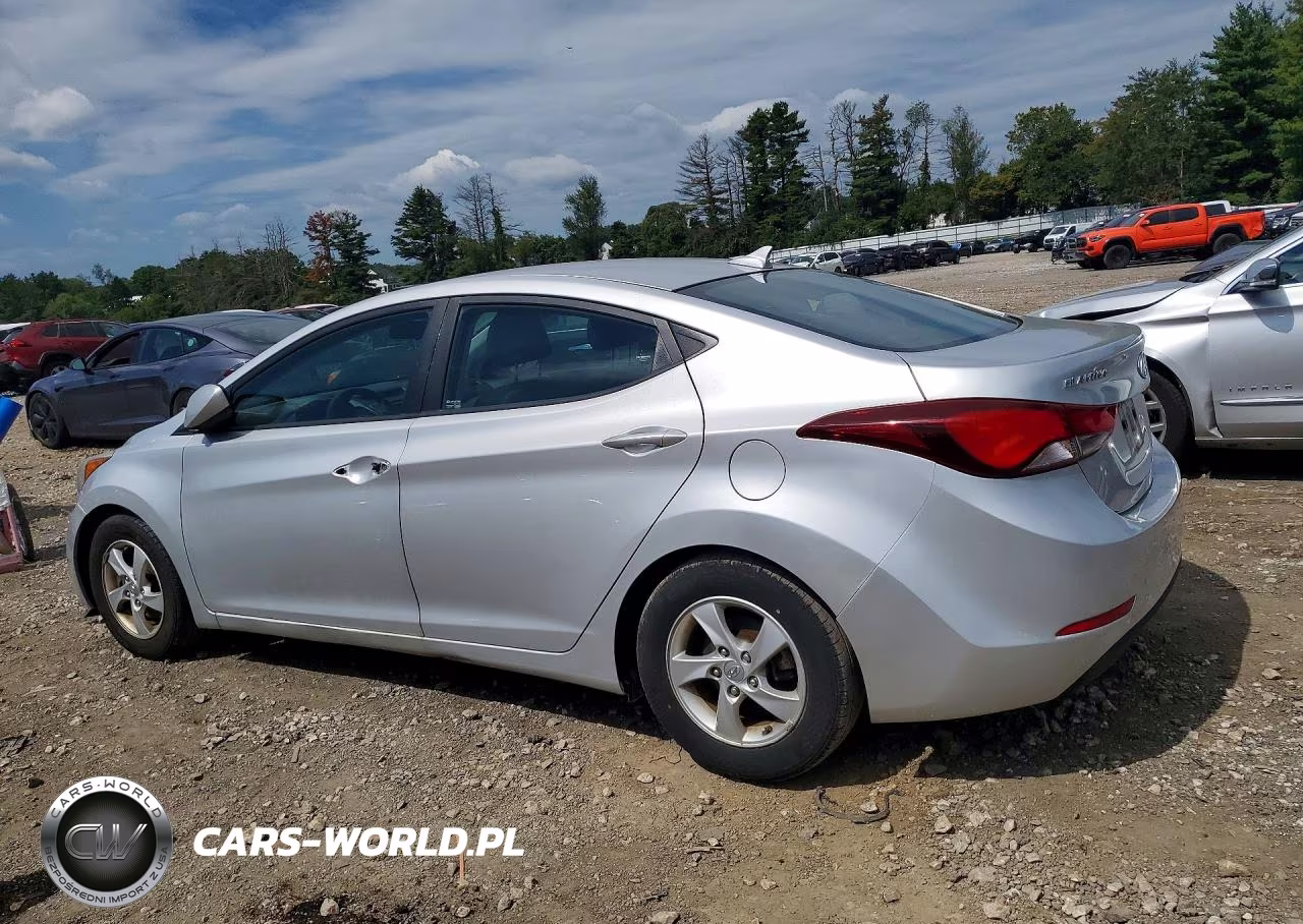 2015 Hyundai Elantra Se VIN:KMHDH4AE9FU225381 - 2