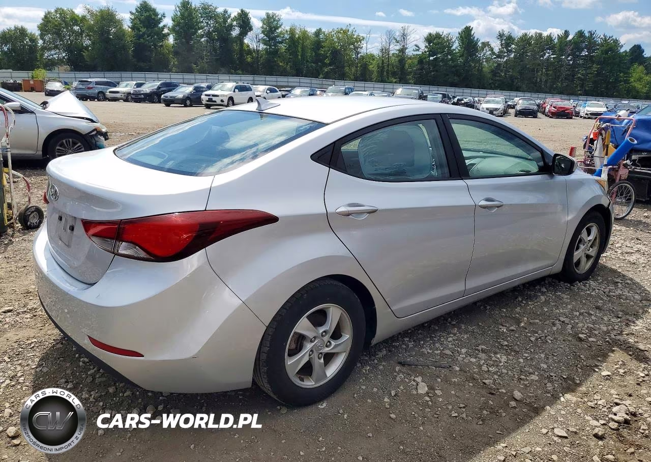 2015 Hyundai Elantra Se VIN:KMHDH4AE9FU225381 - 3