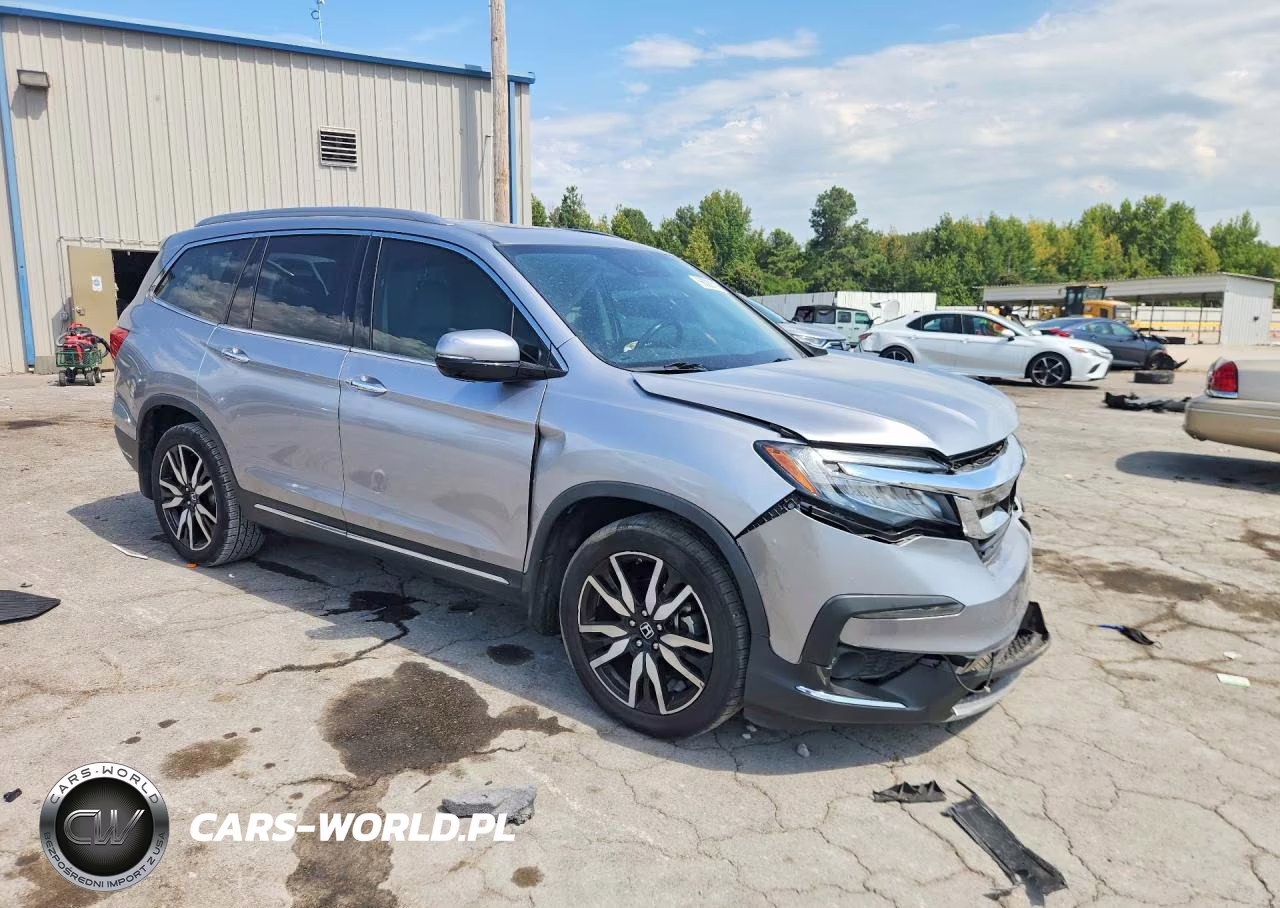 2021 Honda Pilot Elite VIN:5FNYF6H06MB065161 - 4