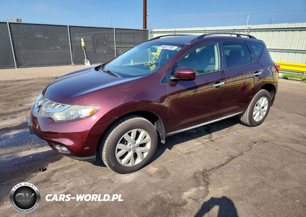 2014 Nissan Murano Sv – zdjęcie 1 z 13