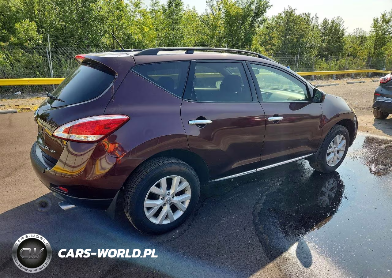 2014 Nissan Murano Sv VIN:JN8AZ1MW6EW512627 - 3