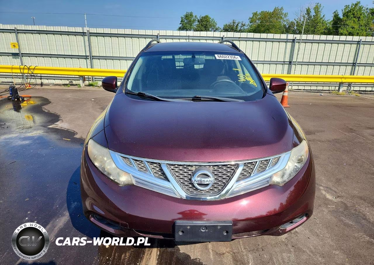 2014 Nissan Murano Sv VIN:JN8AZ1MW6EW512627 - 5