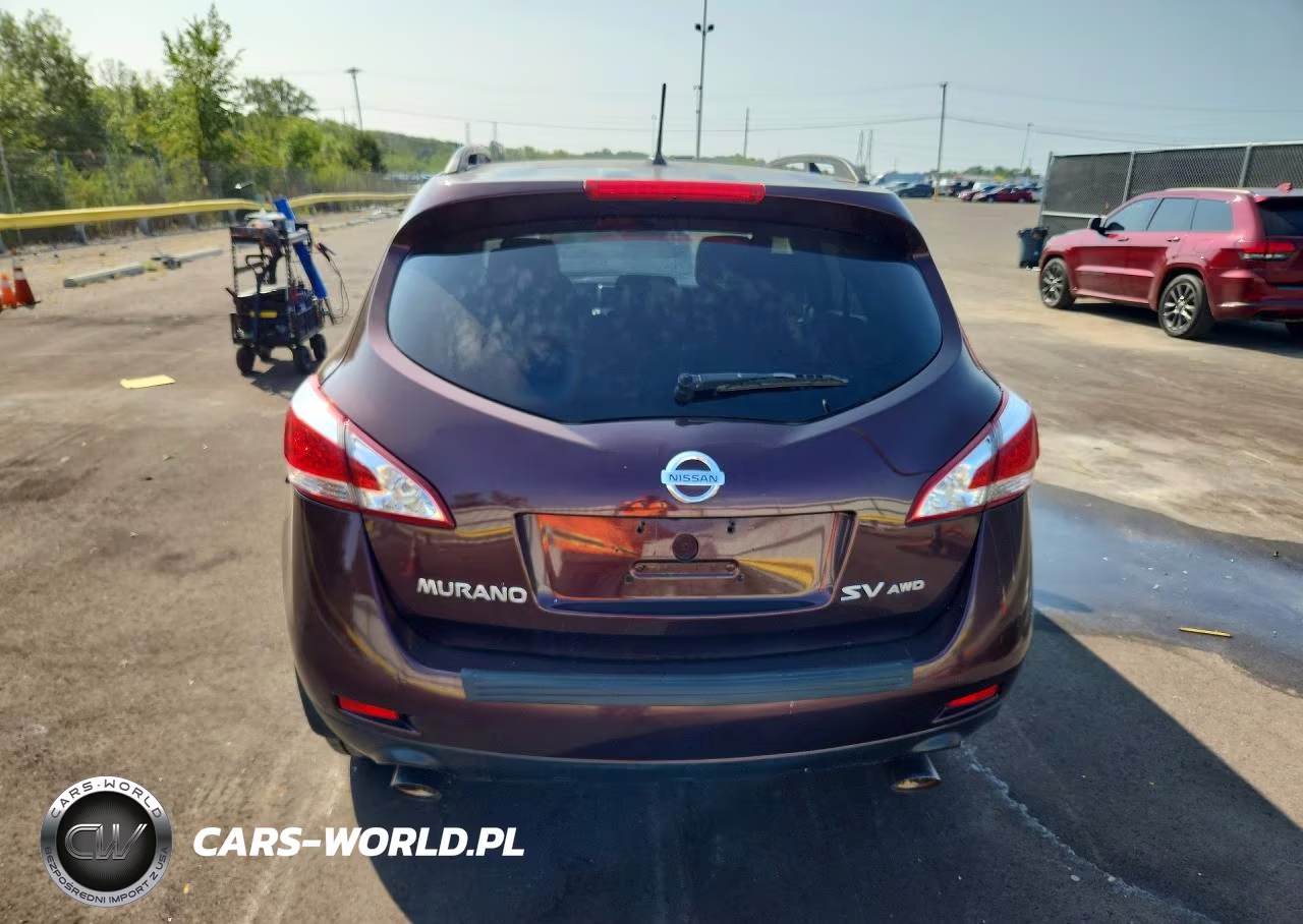 2014 Nissan Murano Sv VIN:JN8AZ1MW6EW512627 - 6