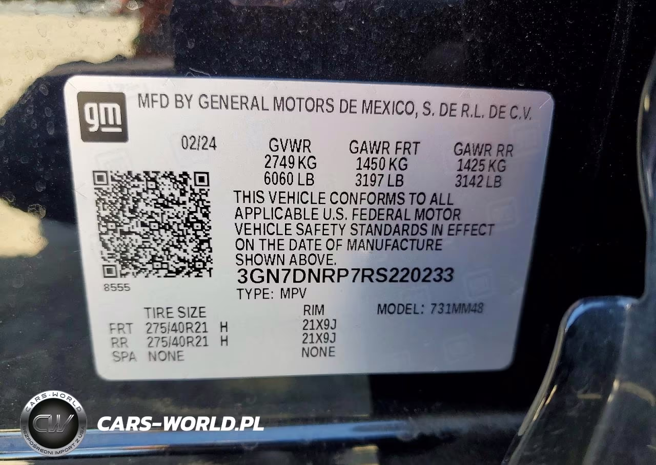 2024 Chevrolet Equinox Rs VIN:3GN7DNRP7RS220233 - 13