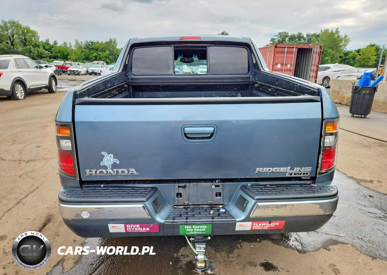 2006 Honda Ridgeline Rtl VIN:2HJYK16516H551690 - 6