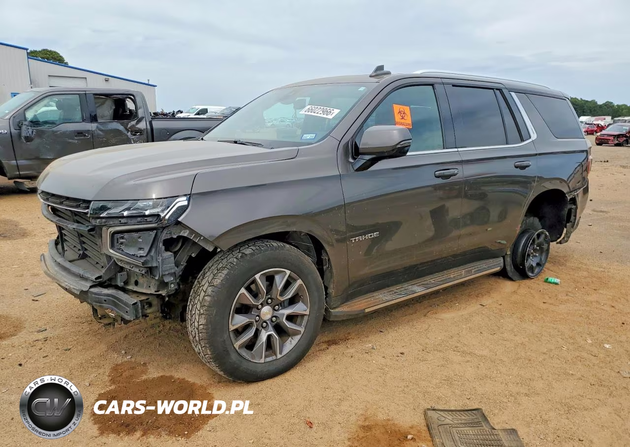2021 Chevrolet Tahoe K1500 Lt VIN:1GNSKNKD7MR215626 - 1