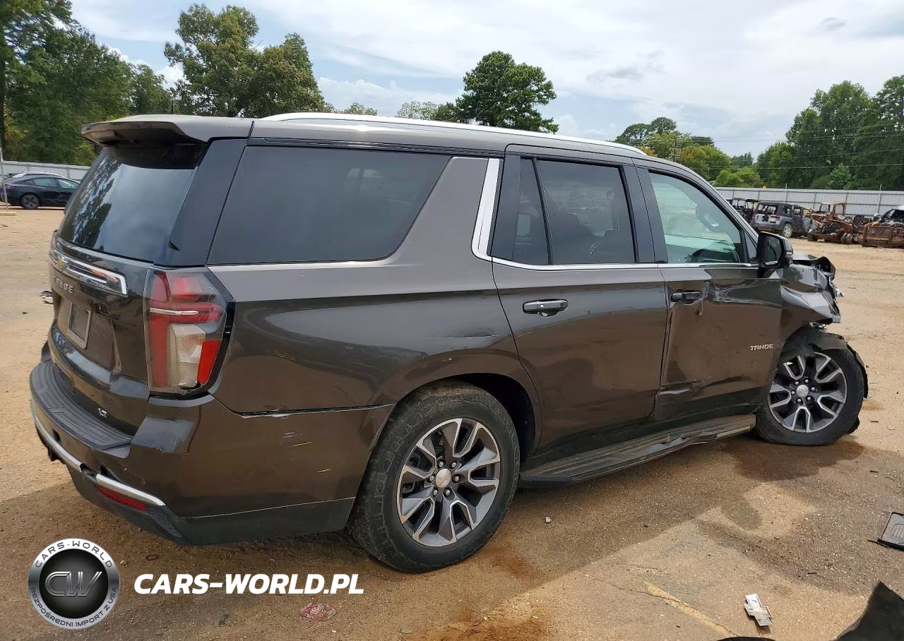 2021 Chevrolet Tahoe K1500 Lt VIN:1GNSKNKD7MR215626 - 3